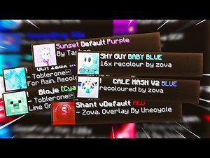 Zova's 1.8.9 Pack Folder Release [30+ PvP Texture Packs]