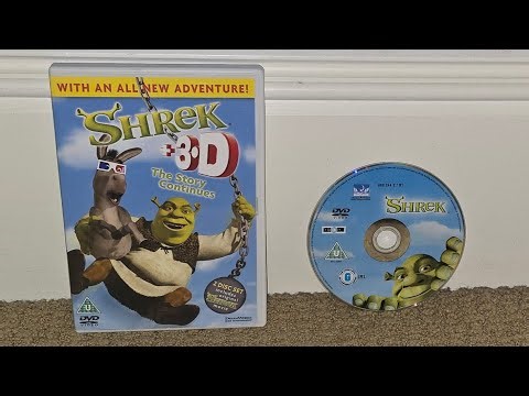 Shrek UK DVD Walkthrough 4:3 Display (2001)