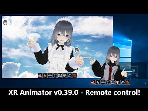XR Animator v0.39.0 - Remote control via WebSocket!