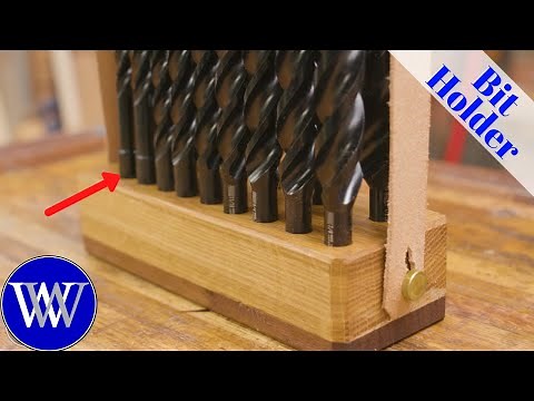 How to Make an Auger Bit Holder