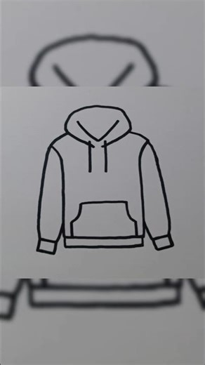 Learn how to draw a hoodie