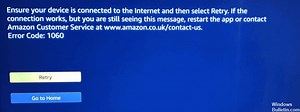 Cómo solucionar problemas del código de error 1060 de Amazon Prime - Boletín de Windows