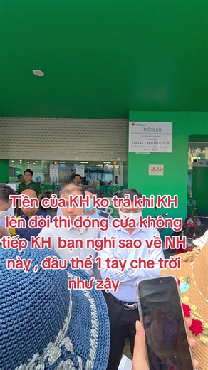 Tiền của KH ko trả khi KH lên đòi thì đóng cửa không tiếp KH bạn nghĩ sao về NH này , đâu thể 1 tay che trời như zậy #viral #novaland #vpbank #xuhuongtiktok #xuhuong