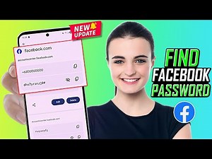 How to Find Facebook Password in Facebook App