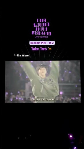 If Jin tells you to wave, you wave.