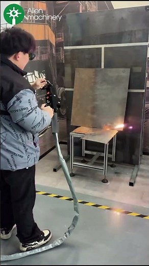 Cleaning speed limit: 6000W laser rust removal effect comparison