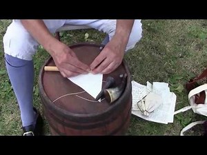 Revolutionary War Cartridge-making