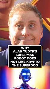 458K views · 14K reactions | Why #AlanTudyk's #Superman Robot does NOT like #Krypto the Superdog. 藍 | Screen Rant | Facebook