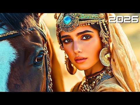 Relaxing Arabic Music - Moon over the Silent Horizon: Tranquil Eastern Calm