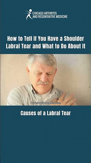 Causes of a Labral Tear | How to Tell if You Have a Shoulder Labral Tear and What to Do About It