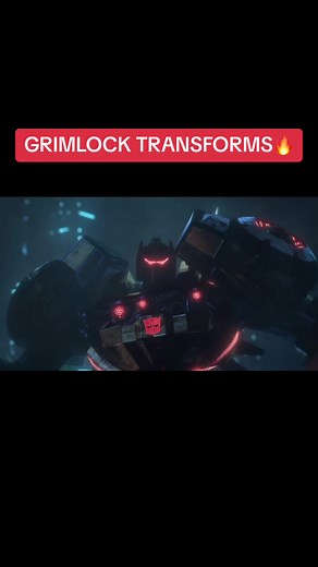 Grimlock Transformation in Transformers Fall of Cybertron Trailer