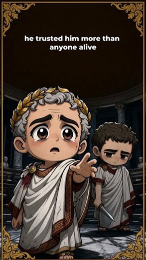 Why did Brutus betray the man who trusted him most? #RomanHistory