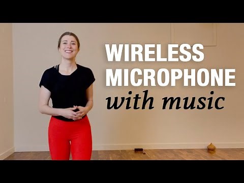 Wireless Microphone for Hybrid Yoga WITH Music – Rode Wireless Go II Demo