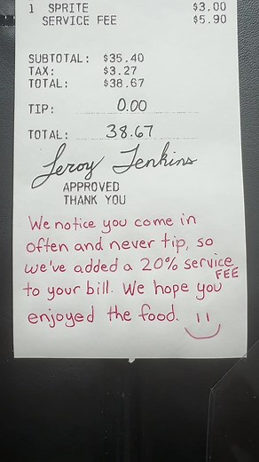 Are Restaurants Allowed to Add a Service Fee for One Customer?