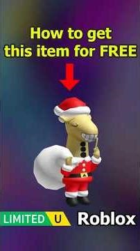 FREE UGC LIMITED - HOW TO GET UGC Santa Jagao BackPack 2 in Find The Giraffes #roblox #freeugc #ugc