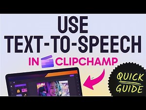 How to Use Clipchamp Text-to-Speech (Step by Step)