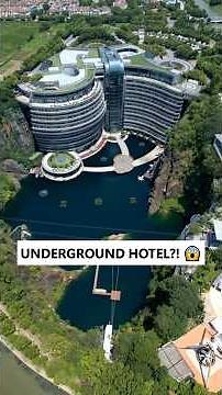 This Luxury Hotel Is Built INSIDE a Quarry 😱