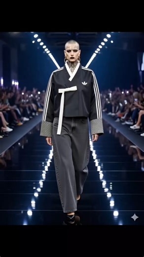 MODEL KIM CHI : ALWAYS EVERYWHERE / CHARLI XCX FEAT. ADIDAS 'HAN' JACKET & HANBOK (A.I)