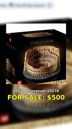 LEGO Colosseum FOR SALE — $500 (100% complete, built)