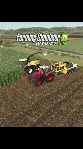 Baling Corn Silage with Precision! 🌽🚜 | Farming Simulator 25