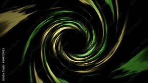 Colorful circles abstract background for futuristic high technology business presentation slide background ideas. Black hole. Bright. 4K.