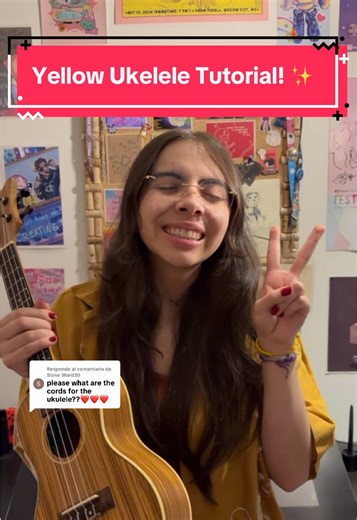 Respuesta a @Steve Ward30 MUCHISIMA gente me ha preguntado cómo tocar Yellow de Coldplay en el ukelele, así que aquí les traigo un mini-tutorial de cómo yo la interpreto!! 🫶🏼💛 Muchas muchas gracias por todo el amor que le han dado al cover. 🥺 Que linda manera de terminar el año. 💛 (Si llegas a hacer tu versión taggeameee los quiero oír!!! 🫶🏼) #ukelele #tutorial #ukeleletutorial #yellow #coldplay
