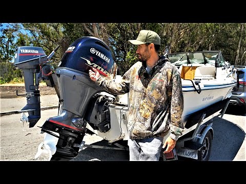 OUT with the old, in with the NEW! *90HP YAMAHA OUTBOARD UPGRADE*
