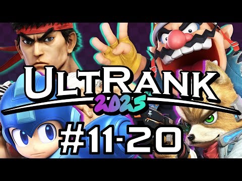 Top 100 Smash Ultimate Players - UltRank 2025 #11-20