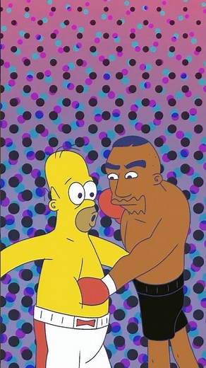 Let’s Draw The Simpsons - Dredrick Tatum #tysonvspaul