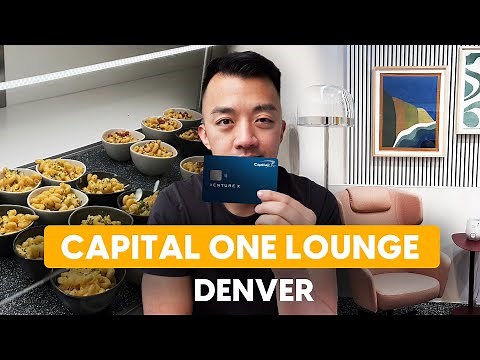 Inside the Capital One Lounge: Denver Airport