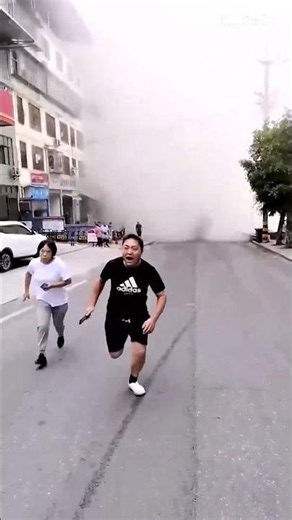 Landslide in southwest China buries several buildings #shorts
