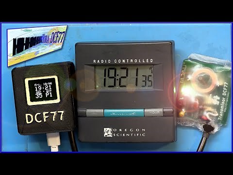 ✅ DCF77 Transmisor, with ESP32 (v2) | J_RPM
