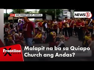 Tradisyunal na 'dungaw' ngayong Traslacion 2026, inaabangan | Frontline Express