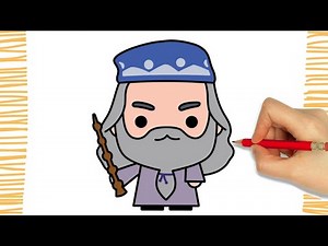 Como Desenhar o ALBUS DUMBLEDORE I HARRY POTTER I Fácil