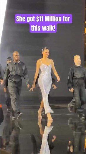 Kendall Jenner $11 Million Walk 🤯😱🤯 । L’Oréal Paris Fashion Week