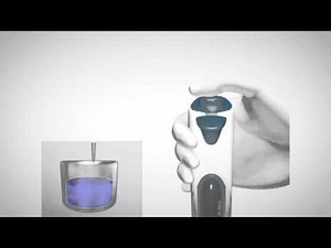 Mechanical reverse pipetting