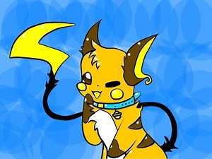 Animal Crossing meme (Raichu)