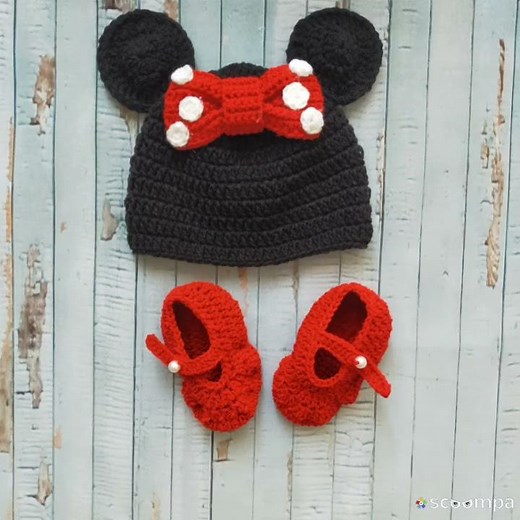 crochet minnie mouse costume design