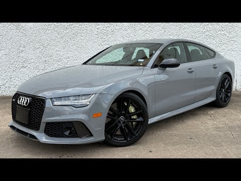2018 Audi RS7 Performance Walk Around Video