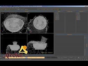 عمل حركة السوائل بالريال فلو Real flow و طرق دمجه مع الماكس 3D Studio Max