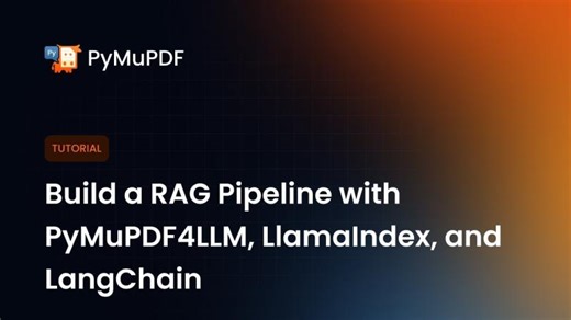Build a RAG Pipeline with PyMuPDF4LLM, LlamaIndex, and LangChain | PDF Chatbot Tutorial | Purnomo Setyawendha