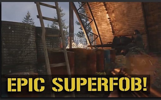 【战术小队&Squad】- 史诗级别的地下FOB工事 1080P 60fps