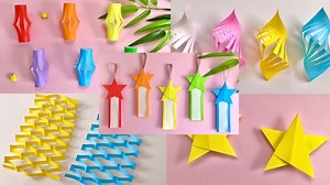 【折り紙】超簡単！七夕折り紙 作り方まとめ 簡単 可愛い Origami Easy Tanabata 折り方 星 短冊 天の川 提灯 貝殻 7月 飾り Paper Craft DIY – 折り紙チャンネル Origami Paper Craft