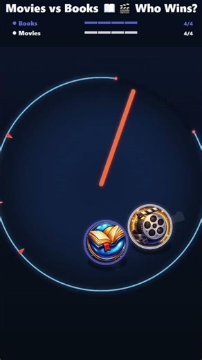 Movies vs Books 📖🎬 Who Wins? Answer is obvious, right? #whowillwin #battle #vs #physicsfun