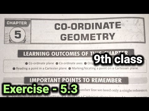 9th class | Maths |5.Co - Ordinate Geometry chapter | Exercise - 5.3 |9th maths 5th chapter 5.3 sums