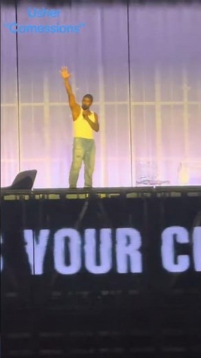 Usher “Confessions” live at T-Mobile Arena in Las Vegas. Past Present Future Tour.