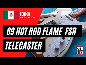 Fender 69 Hot Rod Flame FSR Thinline Telecaster 2003