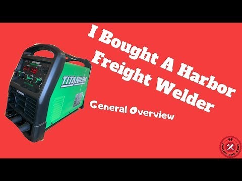 Harbor Freight Titanium Unlimited 200 Welder Review: A General Overview Of The Machine