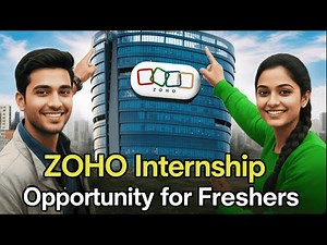 Zoho Internship for Students & Freshers | No Experience Required | Step-by-Step Apply Guide