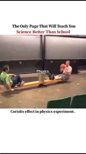 UNIVERSE | SCIENCE | TECHNOLOGY on Instagram: "Coriolis Effect – Physics Experiment Explained 🌍⚙️ The Coriolis effect is an apparent force observed when an object moves within a rotating frame of reference, like the Earth. It doesn’t push the object itself—rather, it appears to curve the object’s path because the surface beneath it is rotating. 🔬 Simple Physics Experiment Imagine a rotating turntable: Roll a ball straight across it. To someone standing outside, the ball moves in a straight lin